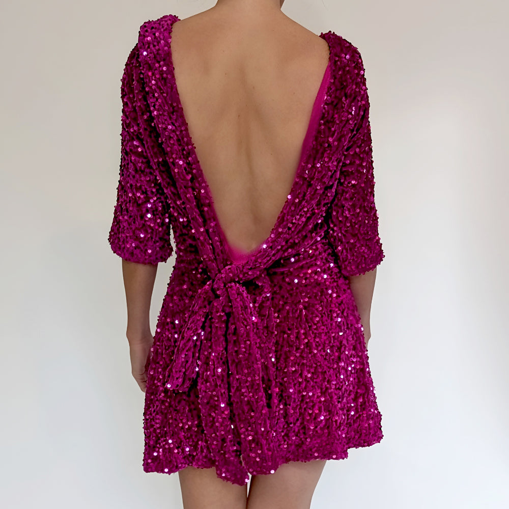 Sparkle in the Natala Sequin Dress